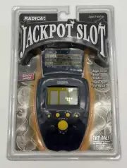 1999 Radica Jackpot Slot Handheld Electronic Game Model 8024 Travel NEW SEALED
