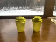 New Tupperware mini salt and pepper set
