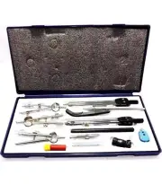 GeometryEngineering Drawing Instruments Box Geometry Box with Set of 13 Parts