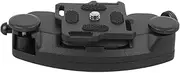 Camera Quick Release Clip - Camera Clip - Quick Detach Belt - Photography Mount Clip - Aluminum Alloy Waist Buckle Accessories - for DSLR Camera (Black)