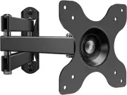 TV Wall Mount Articulating LCD Monitor Full Motion 15 Inch Extension Arm Tilt Sw