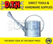 9 LITRE WATER GALVANISED WATER CAN REMOVABLE BRASS ROSE EUROPEAN MADE