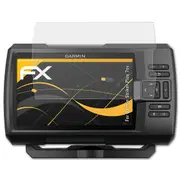 atFoliX 3x protective film compatible with Garmin Striker Plus 7sv armored film matt &shockproof 05 FX ANTIREFLEX