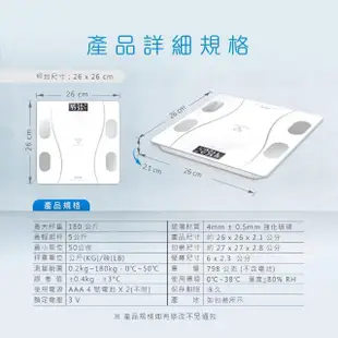 【Dr.AV 聖岡科技】PT-2021 智能藍牙體重計-2入(體重計、藍芽體重計、電子秤、秤)