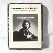 JOHN PAUL HAMMOND ‎– I'm Satisfied 1972 1st US 8TR SEALED