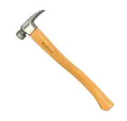 California Framing Hammer, 21 Oz. Rip Claw, Milled Face, Hickory Wood