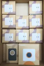 SimpliSafe Entry Sensors/ Motion Sensor/ Panic Button Bundle, 10 Total Pieces