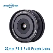 Brightin Star 23mm F5.6 Full Frame Camera Lens For Sony E/Nikon Z-Mount Cameras