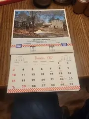 Squires Produe Arlington Iowa 1967 Calender
