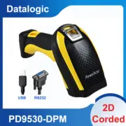 Datalogic PowerScan PD9530-DPM Handheld 2D Imager USB/RS232 Barcode Scanner Kit