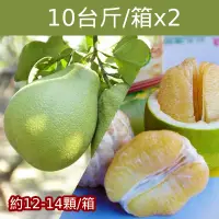 在飛比找台灣好農優惠-【柚香美地】產銷履歷麻豆文旦(10台斤/箱)(約12-14顆