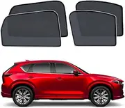 4Pcs Magnetic Car Window SunShades Sun Blind Mesh Tailored for Mazda CX-5 CX5 2017-2024