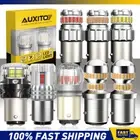 2X AUXITO Red Car 1157 BAY15D LED Bulb Break Tail Stop Turn Signal Light Lamp