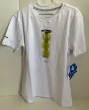 BaseLine Tennis Kid's T-Shirt "I CAN" Size Medium 8-10 *New*