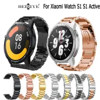 在飛比找蝦皮商城優惠-Xiaomi Watch S1 S1 Active金屬錶帶 