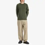 Stone Island Lambswool Crew Neck Jumper