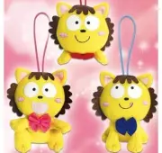 NEW Hime-chan's Ribbon Pokota Mascot Mini Plush Toys Doll 3 Types Official Japan