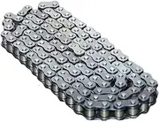 KGKMTHPHZG 0.5/1/1.5/5/10Meters 04C-1 Roller Chain Pitch 6.35mm Carbon Steel Drive Chain Joints Industrial Transmission Single Row Chain(1Meter)