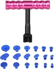 Daseeme Paintless Dent-Repair Dent Puller Kit Dents Removal Slide Hammer Glue Sticks Reverse