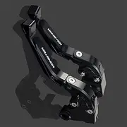 WILRAY CNC Motorcycle Adjustable Extendable Brake Clutch Lever Accessories for D&ucati 821 Monster/Dark/Stripe 2014 2015 2016 2017