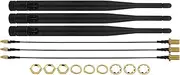 Areyourshop Ba-Nana Pi Openwrtone Antenna MMCX Straight to SMA Female External Antenna
