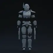 Shae Vizla Bounty Hunter Custom Kit for Star Wars Black Series 6" action figure
