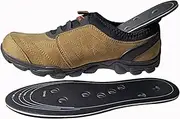 Minkissy Magnet Therapy Insoles Acupressure Arch Support Massage Insoles for Men Women for Blood Circulation