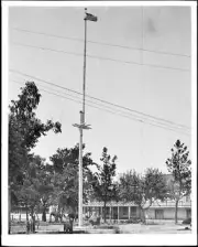 The bear flag of Sonoma the upper portion of which is the flagpole - Old Photo