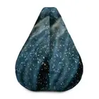 Snow Donut Bean Bag Chair Cover polka dots forset style navy blue choice