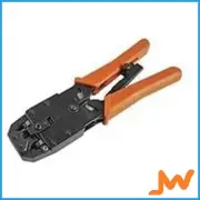 Astrotek 8-Pins RJ-45/6-Pins RJ-12/4-Pins RJ-11 Cut Strip Crimping Tool
