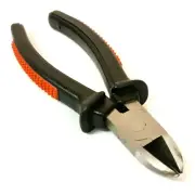 7" Side Cutters Pro Wire Snips Carbon Steel Cable Hand Pliers Hardened Tempered
