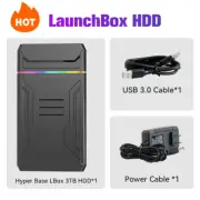 Launchbox OS 3T Gaming HDD Retro Game Console for Xbox/Ps4/Switch/Ps3/Ps2/Ps1/Wi
