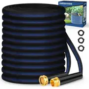 Garden Hose 100ft, Non-Expanding, Lightweight, Leak-Proof Metal interface, No...