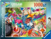 1000pc Ravensburger Origami Meditations Family Jigsaw Puzzle Set