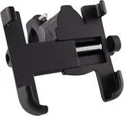 GLEAVI Bike Phone Mount Rotatable Handlebar Holder for Navigator Fits Devices Compatible with Handlebars Sturdy Rotation Black