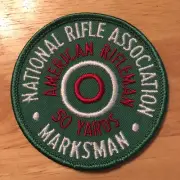 Vintage NRA American Rifleman Marksman Patch