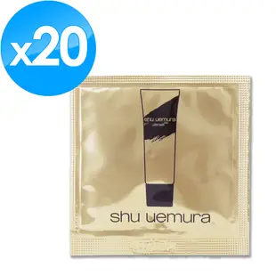 《Shu Uemura 植村秀》山茶花精萃潔顏乳 1ML x 20