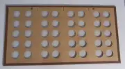 Wayte Raymond Coin Board No. 201 Blank United States Quarters
