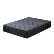 Single Euro-Top Mattress - Charcoal Pocket Spring with Pressure Relief Single Charcoal