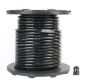 Schieffer 3/8" x 200' 4000 PSI Thermoplastic Sewer Jetter Hose & 8.0 Nozzle