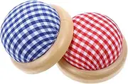KAILIKETIY 2Pcs Needle Storage Tool Cross Stitch Organizer Pouch Compact Sewing Accessories for Handcrafts Pin Cushion for Quilting Enthusiasts