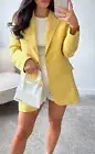 ZARA NEW Linen Blend Blazer 3007/627 (M)