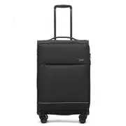 Tosca So-Lite 67cm/87L Suitcase Luggage Travel Checked Trolley Case Black