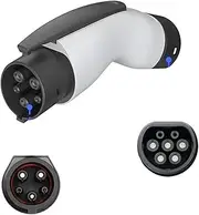 GBT to Type1 Adapter 32A 7.2kw GB/T Female Plug with Type 1 Female Converter J1772 Electric Car, Compatible with Tesla