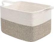 Goodpick Woven Storage Baskets for Organizing, Baby Basket Light Brown