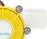 12V Micro Water Turbine Generator, Micro Hydro Generator Changeing Tool Water Flow Generator Low Noise Turbine Generator, Hydroelectric Micro Hydro Generator