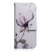 Magnolia Flower Pattern Coloured Drawing Horizontal Flip Leather Case for Huawei Honor 8X, with Holder & Card Slots & Wallet