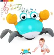 Crawling Crab Baby Toys Infant Tummy Time Toy 3 4 5 6 7 8 9 10 11 12 Babies Boy