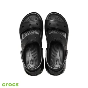 Crocs 卡駱馳 (中性鞋) 經典光輪涼鞋-207989-001