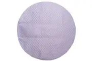 Nestling: Large Waterproof Quilted Play Mat - Lilac